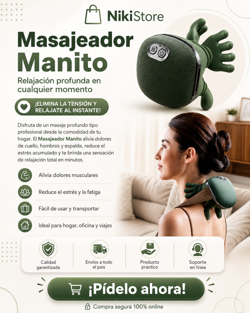 💥 Masajeador Manito Multifuncional💥