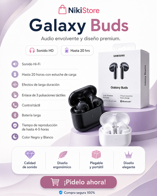 AUDIFONOS GALAXY BUDS 3